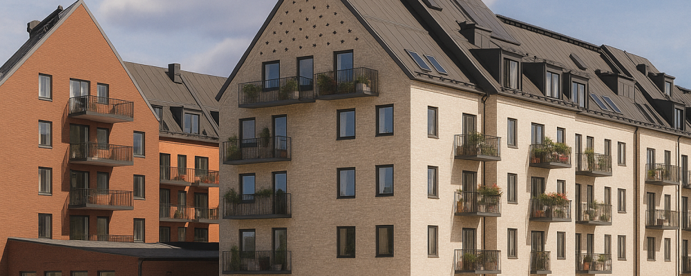 Området Björlanda Ängar. Pressbild: Alhem