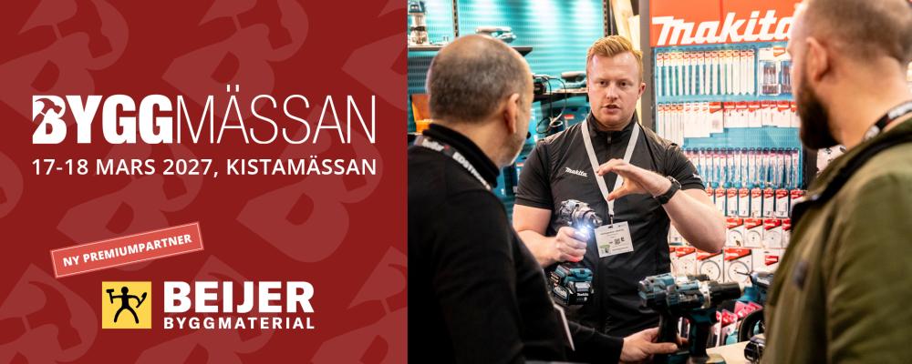 Byggmässan. Pressbild: Easy Fairs