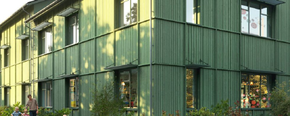 Förskola på Annandagsgatan i Göteborg. Pressbild: Evia