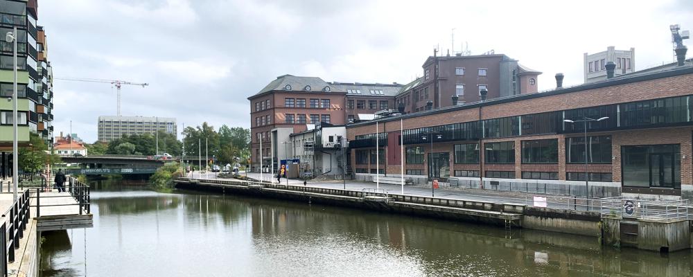 Gamlestaden, fabrikerna Säveånsbrygga. Pressbild: Göteborgs Stad