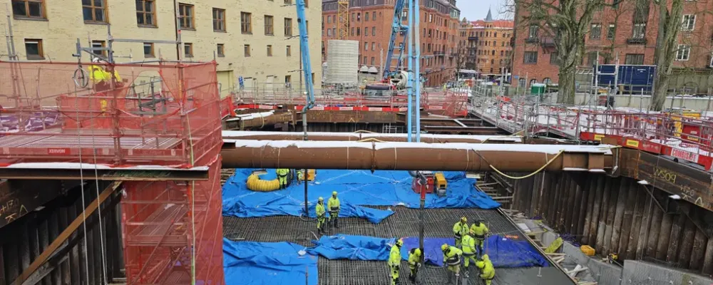 Västra entrén, Korsvägen. Foto: Trafikverket