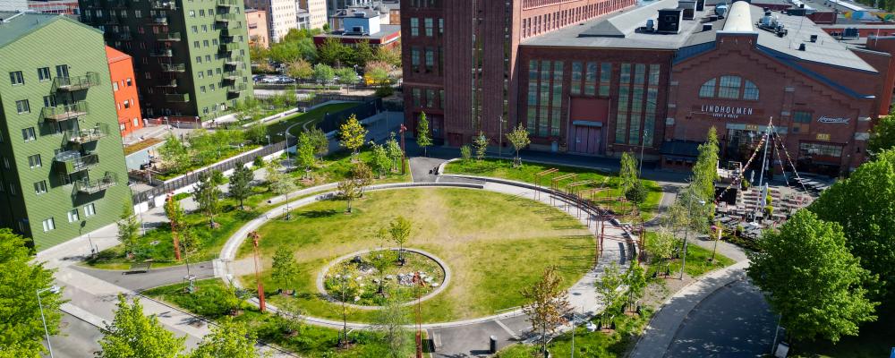 Maskinparken på Lindholmen är en av fyra nominerade till Landmärket. Bild: Älvstranden Utveckling