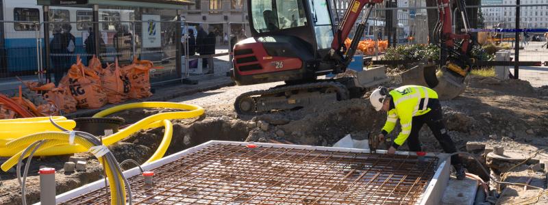 Gatubygge. Pressbild: Carl Edholm, Göteborgs Stad