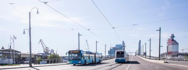 I sommar påverkas bland annat trafiken över Hisingsbron av underhållsarbeten. Fotograf: Eddie Löthman.