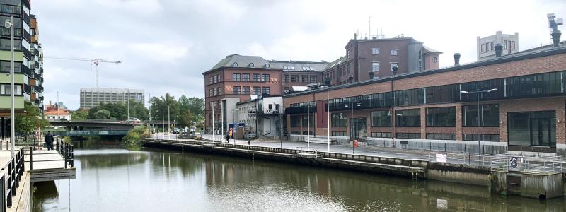 Gamlestaden, fabrikerna Säveånsbrygga. Pressbild: Göteborgs Stad