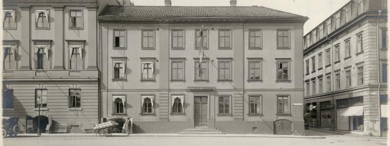 Kommendantshuset innan rivningen. Foto: Göteborgs Stadsmuseum