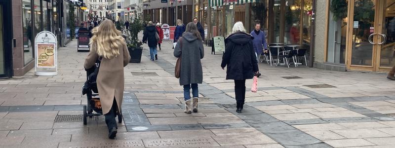 Korsningen Kungsgatan-Korsgatan 250115 Bild Göteborgs Stad. Pressbild: Göteborgs Stad