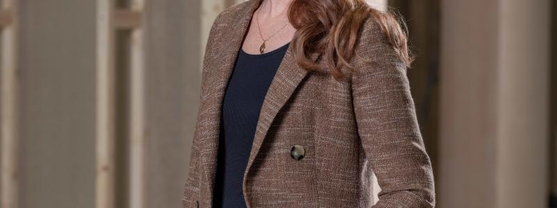 Lina Hann, projektledare för Nordbygg. Fotograf: Gustav Kaiser