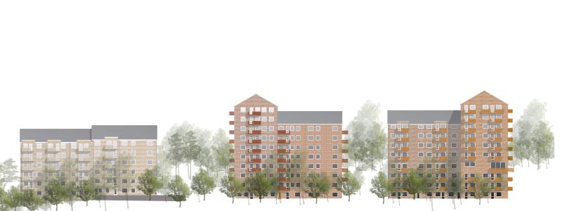 Östra kålltorp pressbild arkitekturkompaniet / Framtiden