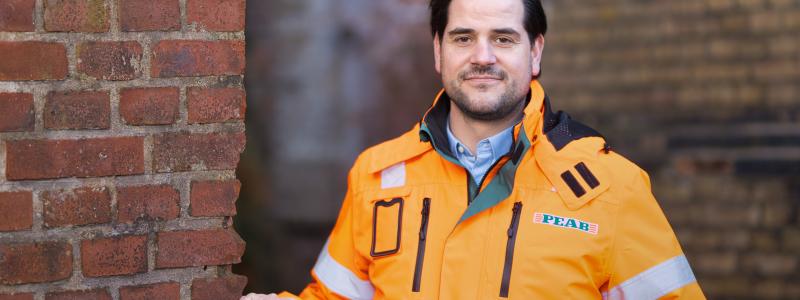 Ioannis Strantzalis, regionchef på Peab. Foto: Peab