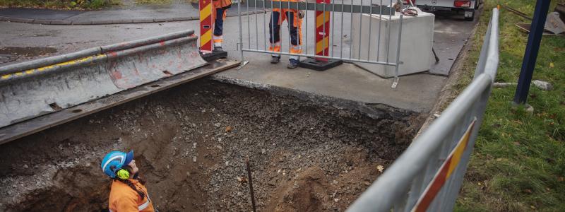 Läckaget från dricksvattenledningarna har minskar till 15 procent. Foto: Göteborgs Stad