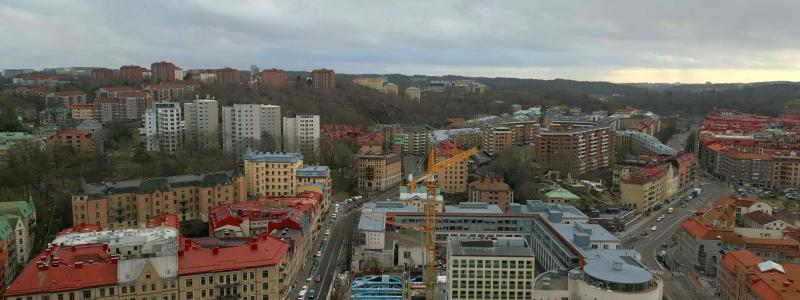 Vasastan i Göteborg. Foto: Trafikverket