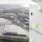 Samarbete ska göra OneMeds logistikcenter mer energieffektivt. När anläggningen står klar blir den ett tidigt exempel på hur logistik och lokal energiproduktion kan samverka. Foto: ChargeNode