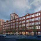 På historisk mark, där SKF tillverkat rullningslager, kommer Stena Fastigheter att utveckla Kulan till en öppen, levande stadsdel med bostäder, arbetsplatser, handel och upplevelser. Pressbild: Stena Fastigheter Arkitekt: Liljewall Arkitekter, Bell Phillips