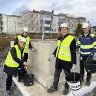 Murning spadtag kv 8 Selma stad.  Av: Catrine Andersson, Framtiden Byggutveckling