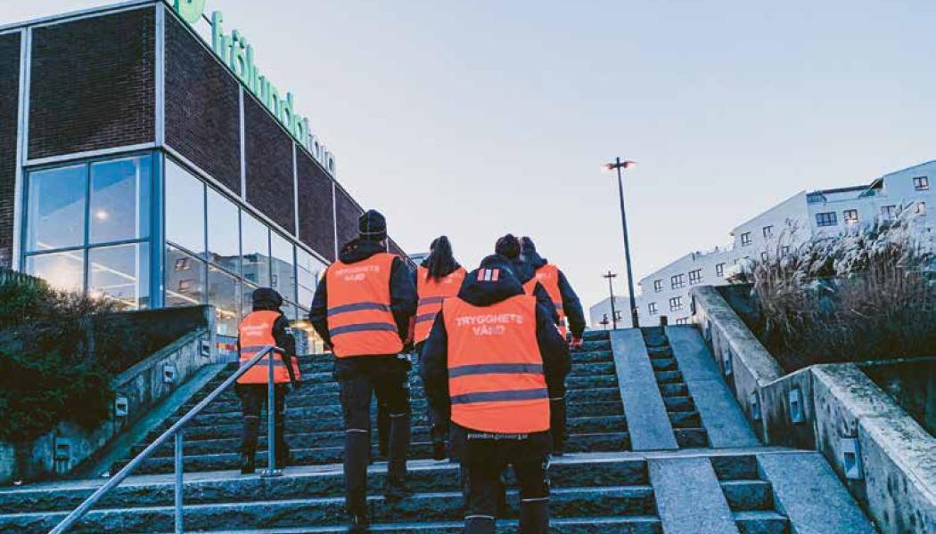 Poseidons trygghetsvärdar ronderar sedan november även Bostadsbolagetsoch Familjebostäders områden i Frölunda-Tynnered. Foto: Poseidon