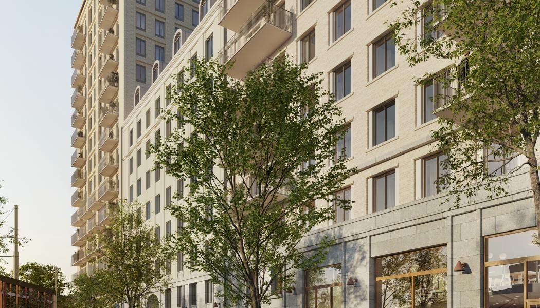Detaljplan för bostäder och verksamheter norr om Katrinedalsgatan inom stadsdelen Krokslätt. Av: Bonava/Stig Hedlund/Krook & Tjäder arkitekter