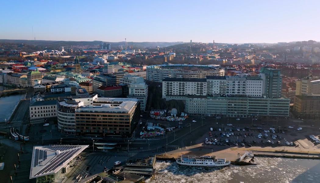 Delprojekt Otterhällan består av en bergtunneldel mellan delprojekt Rosenlund och delprojekt Stora Hamnkanalen. Foto: Trafikverket