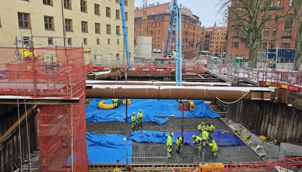 Västra entrén, Korsvägen. Foto: Trafikverket