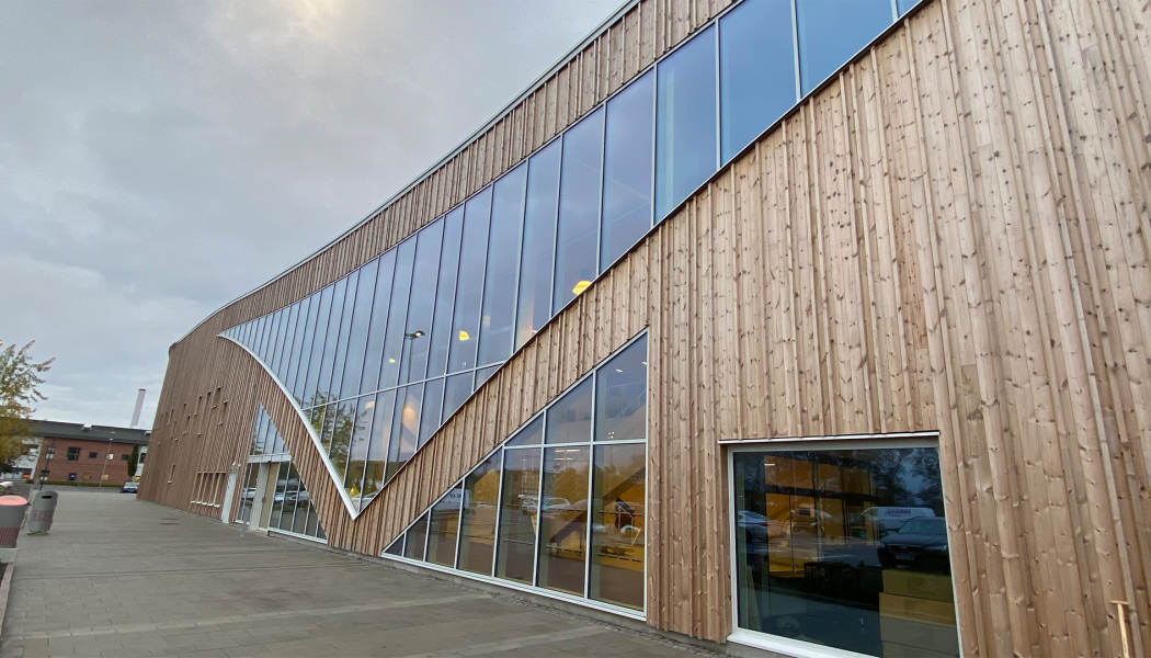Kvibergs Parks is- och sporthall. Foto: Göteborgs Stad