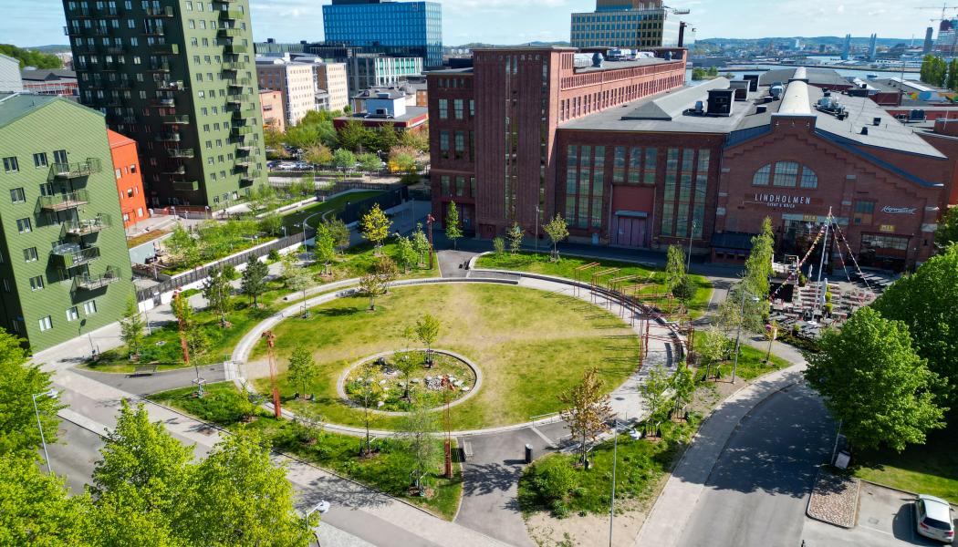 Maskinparken på Lindholmen är en av fyra nominerade till Landmärket. Bild: Älvstranden Utveckling