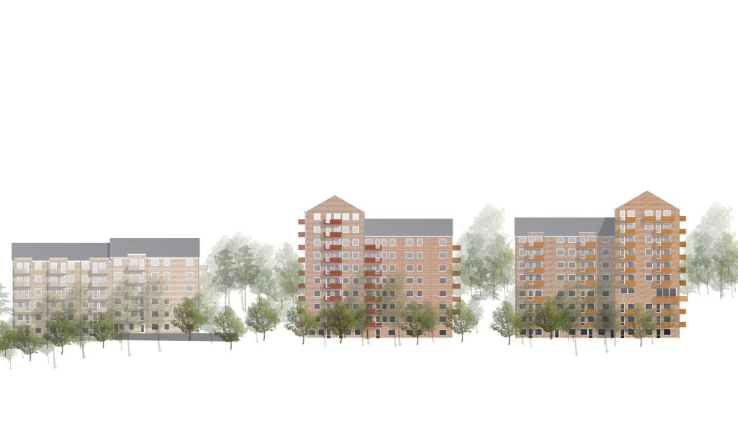  Östra kålltorp pressbild arkitekturkompaniet / Framtiden