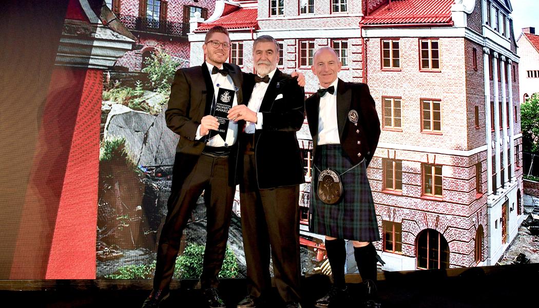 Prisceremoni International Property Awards. Foto: TB-Gruppen