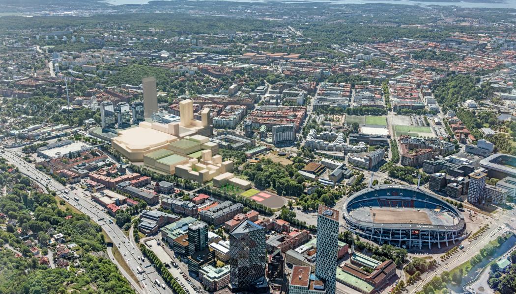 Samråd om program för del av evenemangsområdet inom stadsdelen Heden. Foto: Göteborgsstad