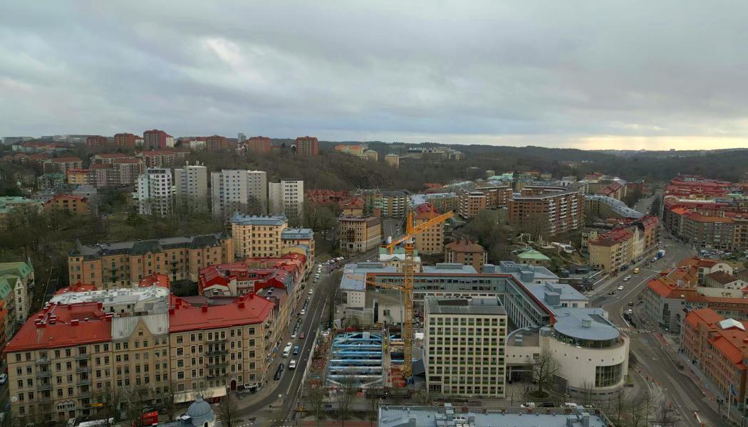 Vasastan i Göteborg. Foto: Trafikverket