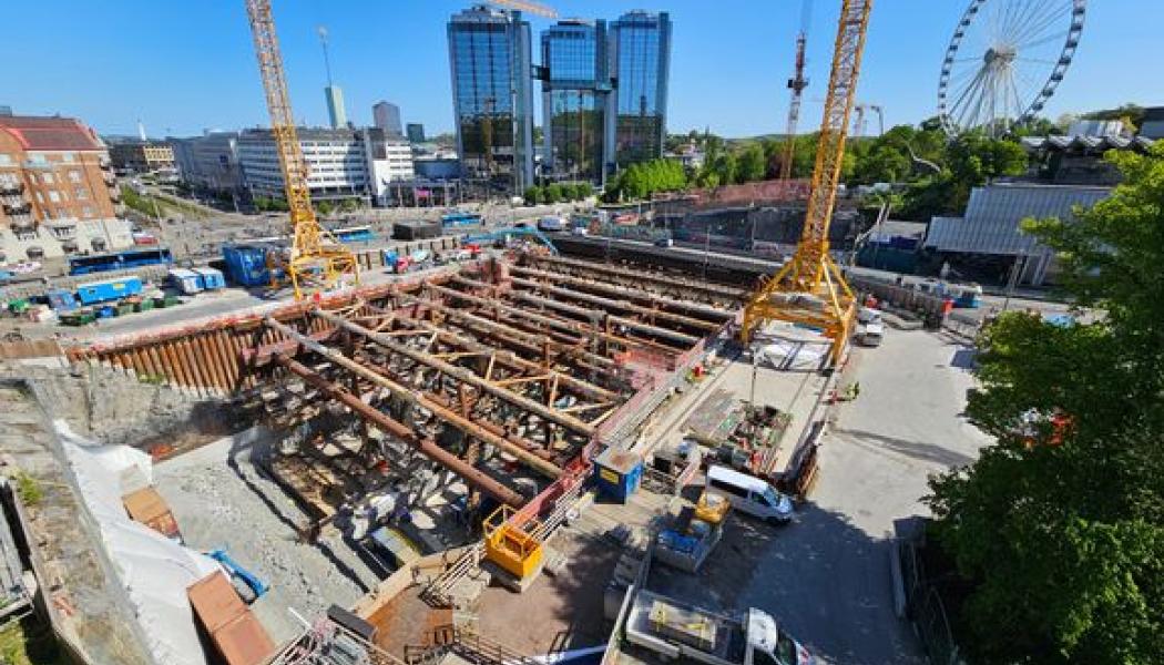 Västlänken, Korsvägen Foto: Trafikverket