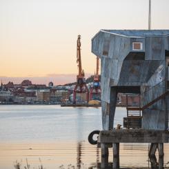 Allmänna bastun. Foto: Peter Kvarnström