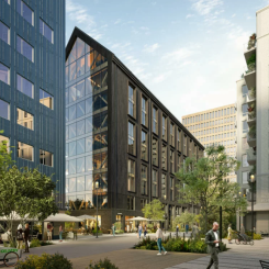 NCC:s projekt Habitat 7 i Göteborg. Bild: Arkitektbyrån Krook & Tjäder.