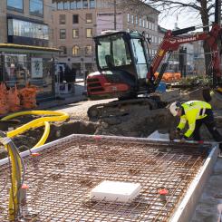 Gatubygge. Pressbild: Carl Edholm, Göteborgs Stad