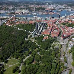 Projektet avser en ny spårvägsförbindelse i tunnel mellan Lindholmen och Linnéplatsen via Göta älv och Stigberget. Bild: Göteborgs Stad.