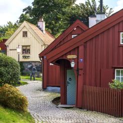 En noggrann återställning pågår av det historiska 1700-talshuset Gilgal i Majorna. Foto: Higab