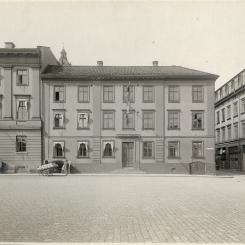 Kommendantshuset innan rivningen. Foto: Göteborgs Stadsmuseum