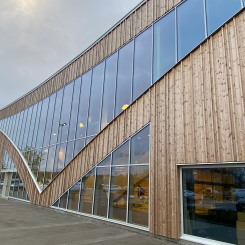 Kvibergs Parks is- och sporthall. Foto: Göteborgs Stad
