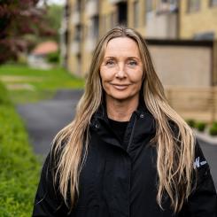 Mirja Eriksson Primo, fastighetschef på Willhem i Göteborg. Foto: Willhem
