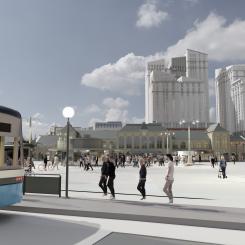Planen för området norr om Centralstationen har överklagats flera gånger, och idag, tisdag, kom domen från Mark- och miljööverdomstolen. Domstolen har fastställt kommunens beslut att godkänna detaljplanen. Bild: Göteborgs Stad.
