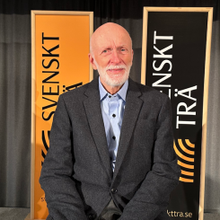 Riddare av Trämarknadsorden 2023 - Jan Brundin Svenskt Trä. Foto: Svenskt trä