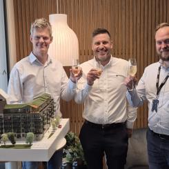 Signering MVB och Nordr. Pressbild: MVB